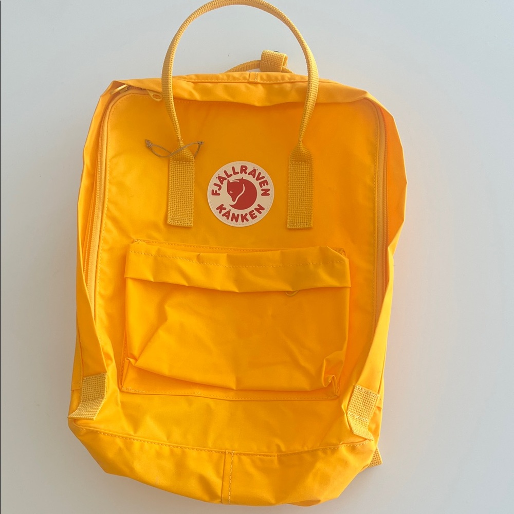 Fjallraven Kånken Bright Yellow Backpack